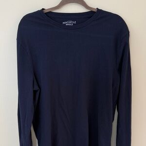Men's J. Crew Navy Blue Shirt